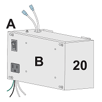 All-o-Matic Power Supply Box Cover | A