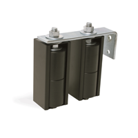 Doorking Double Guide Roller w/Pinch Guard | 6