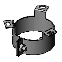 Doorking Capacitor Mounting Clamp