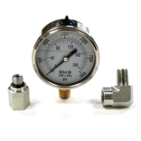HySecurity Pressure Gauge | 3000 lb