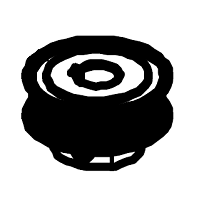 HySecurity Motor Pulley | 24T 15mm