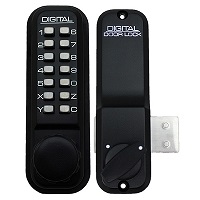 Lockey Mechanical Keyless Lock | Jet Black