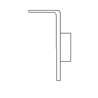 SecuraKey Adapter Plate | Post